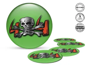 Sticker on Rims Style Limited Cosmic Wave Nexus Thrust